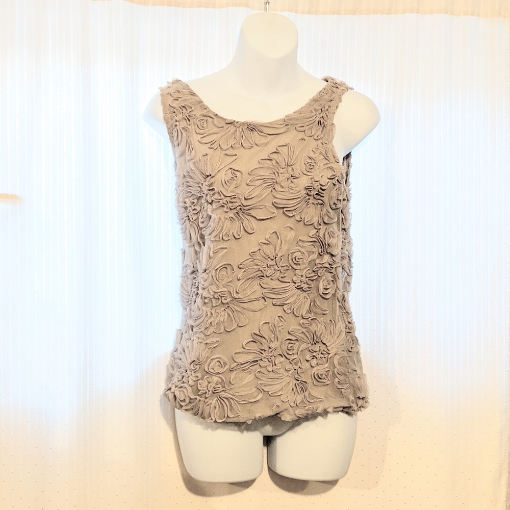 Floral  Banana Republic Sleeveless Business Top